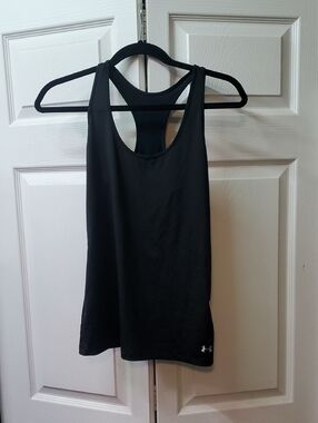Under Armour Black Athletic Racerback Tank
